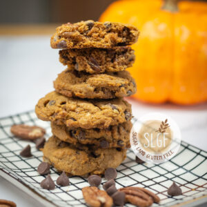 GF Pumpkin Pecan Chocolate Chip Cookies