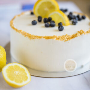 Gluten free Lemon Blueberrie cake